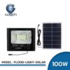 สปอร์ตไลท์โซล่าเซลล์ LED 100W IWACHI Solar Light