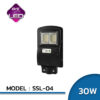 โคมไฟถนนโซล่าเซลล์ 30W EVE รุ่น SSL-04