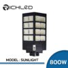 โคมไฟถนนโซล่าเซลล์-LED-800W-RICHLED-รุ่น-SUNLIGHT