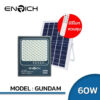 สปอร์ตไลท์โซล่าเซลล์ LED 60W ENRICH GUNDAM