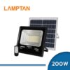 สปอร์ตไลท์โซล่าเซลล์ LED 200W LAMPTAN PAX