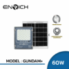 สปอร์ตไลท์โซล่าเซลล์ LED ENRICH GUNDAM+ 60W