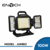 สปอร์ตไลท์โซล่าเซลล์ LED RECHARGE รุ่น JUMBO 100W 3CCT